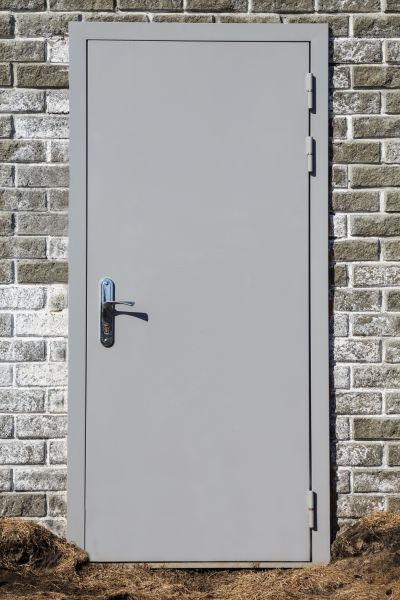 Metal Entrance Door Placement