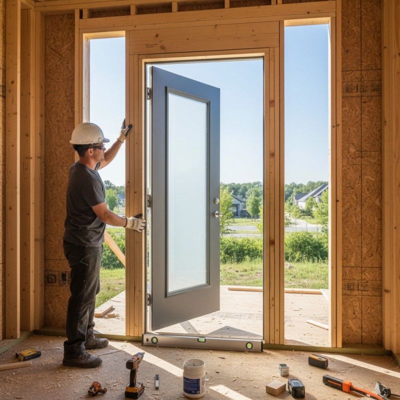 Maple Door Installation